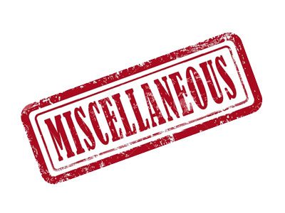 MISCELLANEOUS