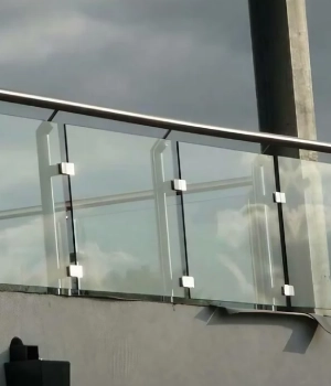 steel glass railing