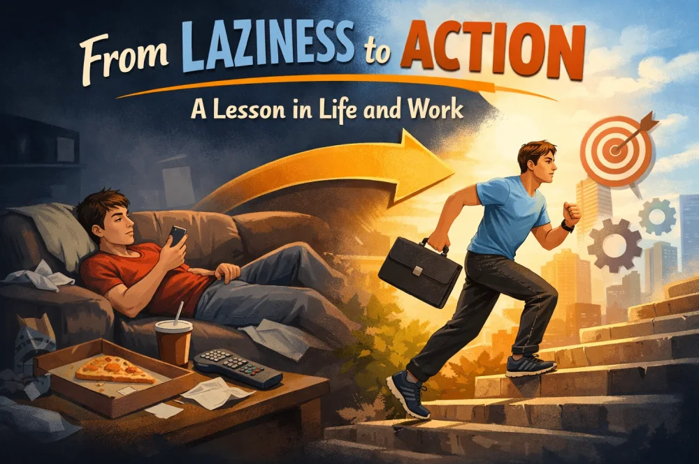 From Laziness to Action: A Lesson in Life and Work (Excerpt From Upcoming Book)