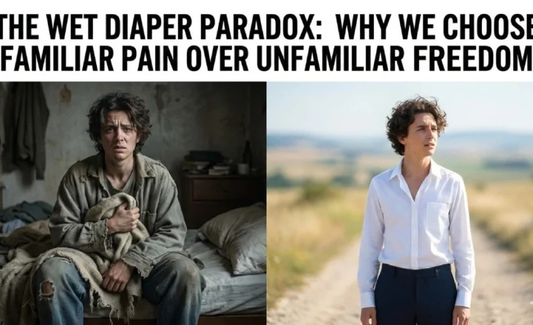 The Wet Diaper Paradox: Why We Choose Familiar Pain Over Unfamiliar Freedom