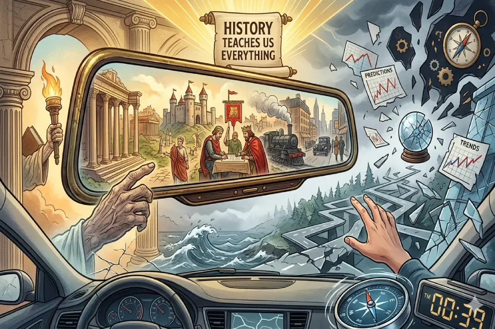 The Illusion of the Rearview Mirror: Why History Teaches Us Everything but Predicts Nothing