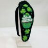 St. Patrick's Day Green Leaves Beaded Headband