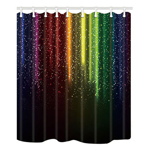 Rainbow Bath Curtains