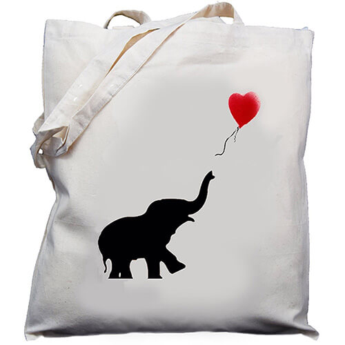 Animal Custom Print Cotton Bag
