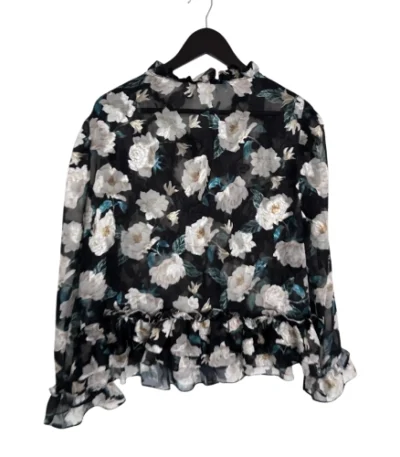 floral-print-chiffon-blouse